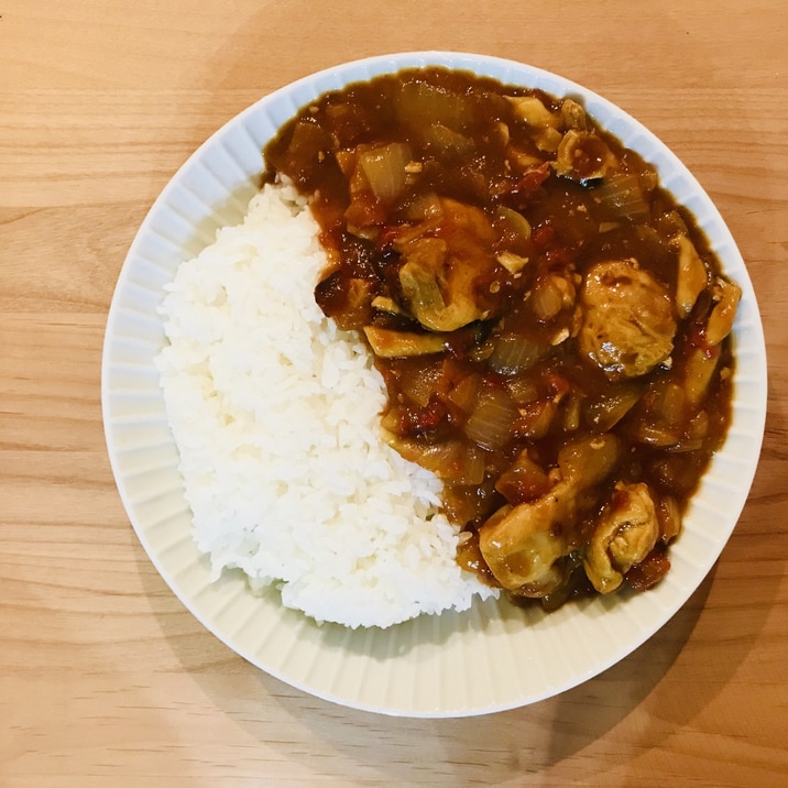 バーミキュラで、あれま。簡単美味しい無水カレー。